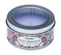 Goloka Lavender Soya Wax Candle Tin