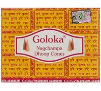 Goloka McGuinness Champa- Juego de 12 Paquetes de Conos de Incienso