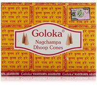 GOLOKA Nag Champa - Conos de Incienso