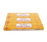 Goloka Nagchampa Agarbathi, Bundle of 3 Packs