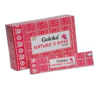 Goloka Nature's Incienso Rosa 12x15g
