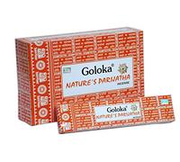 Goloka Nature's Protector de Figura de varitas de Incienso, 15 G, Parijatha