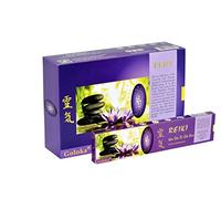 Goloka Reiki Incienso 12 caja de 15 gr., c/u.