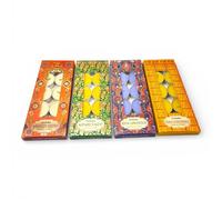 Goloka Velas de Té Perfumadas, 4 Aromas Surtidos, 40 Velitas, 11g cada una, 3.3 Horas de Duración