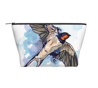 Golondrina De Pájaro Acuarela, Bolsa de artículos de tocador Bolsa de Maquillaje Bolsa de cosméticos Bolsa de artículos de tocador de Viaje portátil