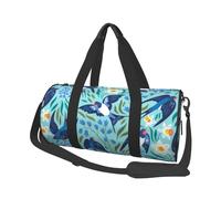 Golondrinas Voladoras Flores De Primavera, Bolsa de Viaje de Gran Capacidad, Bolso Redondo, Bolsa de Viaje Deportiva, Bolsa de Mano, Bolsa de Fitness