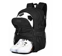 Goloni | Mochilas de fútbol, Bolsa de Deporte Grande con Soporte Separado para Pelotas y Compartimento para Zapatos, lo Mejor para Baloncesto, fútbol, Voleibol, natación, Gimnasio, Viajes