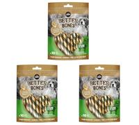 Golosina Masticable para Perros Zeus Better Bones, Cordero, Twist (Paquete de 3)