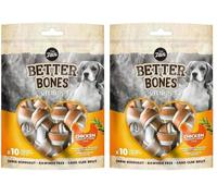 Golosina Masticable para Perros Zeus Better Bones, Pollo, Hueso, 7,5 cm/10 pcs (Paquete de 2)