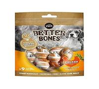 Golosina Masticable para Perros Zeus Better Bones, Pollo, Hueso Envuelto