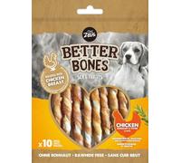 Golosina Masticable para Perros Zeus Better Bones, Pollo, Twist