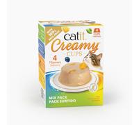 Golosina para Gatos Catit Creamy Cups, Surtido, 4x25g