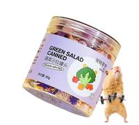 Golosinas para hámster, juguetes masticables de 45 g, bocadillos de conejo, juguete de molienda de dientes, golosinas saludables para pájaros, juguetes molares de animales pequeños, golosinas para