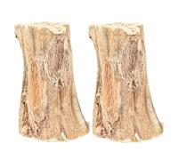 Golosinas para masticar conejitos, palitos para masticar animales pequeños | Juguetes para masticar conejos de madera,Juguete molar para el cuidado de los dientes de conejo, 2 uds. De palitos masticab