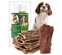 Golosinas para Perros de esófago de Ternera, masticables saludables Totalmente Naturales con un Solo ingrediente para Perros, masticables duraderos con Alto Contenido proteico