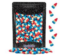 Golosinas patrióticas de maíz, sabor a limonada de frambuesa y aperitivos festivos (media libra)