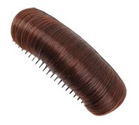 Golpe de cabello, clip de volumen de cabello,Cojín para la cabeza con pelo de hojaldre | Moño para el cabello Invisible, pinza para el cabello falso, Base para el cabello, herramienta de inserción par
