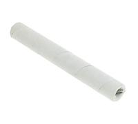 Golpe De Gamuza Para Cuencos De Cristal - Palo Hueco De PVC Con Mazo Cubierto De Gamuza, 8.1"