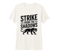 Golpe de la Pantera de Las Sombras Camiseta Premium