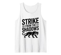 Golpe de la Pantera de Las Sombras Camiseta sin Mangas