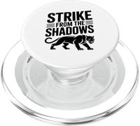 Golpe de la Pantera de Las Sombras PopSockets PopGrip para MagSafe