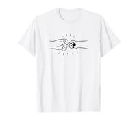 Golpe Puño Gato Camiseta