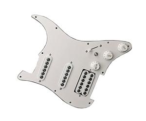 Golpeador Cargado De Guitarra Eléctrica SSH Con Convertidor De División De Bobina Encendido/encendido Placa De Rascado Precableada Cargada Piezas de Repuesto de Guitarra (Color : 02)