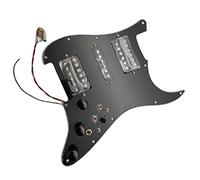 Golpeador con Pastillas Golpeador De Guitarra Eléctrica HSH Cargado Multifunción Alnico V Pickups 4 Single Cut Toggle Set