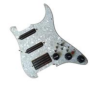 Golpeador con Pastillas Golpeador De Guitarra Precableado Cargado SSH Mini Humbucker Pickup Conjunto De Alto Rendimiento Interruptor Multifunción Arnés De Soldadura