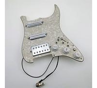 Golpeador con Pastillas Golpeador De Guitarra Precableado, Doble Condensador, SSH, Pastillas Humbucker, Cableado, 4 Interruptores De Corte Único