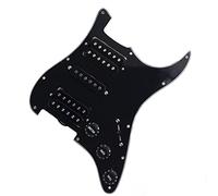 Golpeador con Pastillas Golpeador Precableado Para Guitarra Eléctrica HSH Con Ensamblaje De Placa De Rascado Precableado Cargado Con Pastillas (Color : 03)