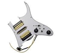 Golpeador con Pastillas Golpeador Precableado Pastillas De Guitarra Humbucker Pastillas Alnico 5 HSH Arnés De Cableado Push-pull Single Cut Set