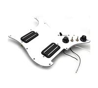 Golpeador con Pastillas HH Guitarra Eléctrica Pickguard Pickup Coil Humbucker Loaded Prewired Pickguard Pickup Set
