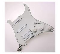 Golpeador con Pastillas Pastillas De Guitarra Alnico5 SSH Style 7-Way Type Pickguard Totalmente Cargado Pastillas De Guitarra Eléctrica (Color : 07)