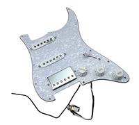 Golpeador con Pastillas Pastillas Precableadas SSH Pickguard Alnico 5 Single Coil Y Humbucker Set De Pastillas Adecuadas Para For ST Guitarra