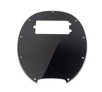 Golpeador de 3 capas para bajo Music Man de 4 cuerdas, rasguño o con pastilla doble, color negro