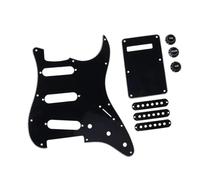 Golpeador De Golpeador Humbucker 1 Juego De Golpeador De Guitarra Eléctrica SSS Placa Trasera Cubierta De Pastilla Puntas De Perillas Para Piezas De Accesorios St SQ