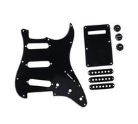 Golpeador De Golpeador Humbucker 1 Juego De Golpeador De Guitarra Eléctrica SSS Placa Trasera Cubierta De Pastilla Puntas De Perillas Para St SQ