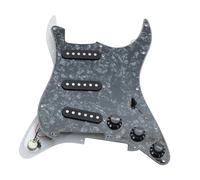 Golpeador De Golpeador Humbucker Golpeador De Guitarra Eléctrica ST Panel Doble Individual Con Línea De Recogida Para Formar Un Juego Completo De Golpeadores(Black)
