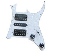 Golpeador De Golpeador Humbucker Juego De Golpeador HSH Precableado Interruptor De Empuje Humbucker Pastillas Alnico V Arnés De Soldadura Para Pastillas De Guitarra RG(E)