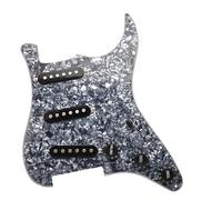 Golpeador De Golpeador Humbucker Protector De Golpeador De Guitarra Precableado Cargado 3 Capas Con Pastillas Magnéticas De Cerámica SSS Juego Para Piezas De Guitarra Eléctrica ST(B)