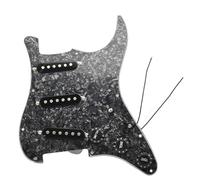 Golpeador De Golpeador Humbucker Protector De Golpeador De Guitarra Precableado Cargado 3 Capas Con Pastillas Magnéticas De Cerámica SSS Juego Para Piezas De Guitarra Eléctrica ST(A)