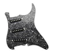 Golpeador De Golpeador Humbucker Protector De Golpeador De Guitarra Precableado Cargado Juego De Pastillas Magnéticas De Cerámica SSS De 3 Capas Para Guitarra Eléctrica ST(A)