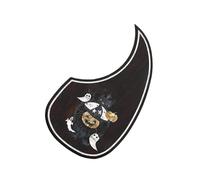 Golpeador De Guitarra Acrílico Con Incrustaciones De Madera De Rosa, Pegatina Antiarañazos Para Guitarra Acústica Popular De 40-43 Pulgadas (Color : 09)