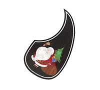 Golpeador De Guitarra Acrílico Con Incrustaciones De Madera De Rosa, Pegatina Antiarañazos Para Guitarra Acústica Popular De 40-43 Pulgadas Piezas de Guitarra Acústica (Color : 17)