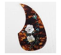 Golpeador De Guitarra Acústica Autoadhesivo Grueso Con Hermoso Patrón De Flores piezas de guitarra acústica (Color : 02)