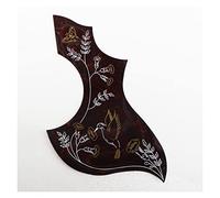 Golpeador de Guitarra acústica Autoadhesivo Grueso Para Guitarra Acústica De 41 Pulgadas, Pegatina Para Golpeadores (Color : A right)