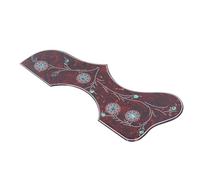 Golpeador de Guitarra Acústica Etiqueta Autoadhesiva de Golpeador de Guitarra Acústica de Celuloide Floral Etiqueta Autoadhesiva de 2,5 Mm de Espesor para Guitarras Acústicas