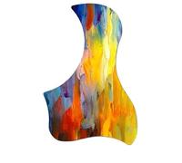 Golpeador De Guitarra Acustica La Película Protectora De Guitarra Puede Cubrir El Panel De La Guitarra Protectora Original. Película Decorativa(D)