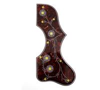 Golpeador de guitarra acústica, para Gibson J-200 SJ-200, placa de arañazos de 2 mm de grosor, protector de púa de guitarra autoadhesivo, ajuste universal para guitarra acústica de 41 a 42 pulgadas